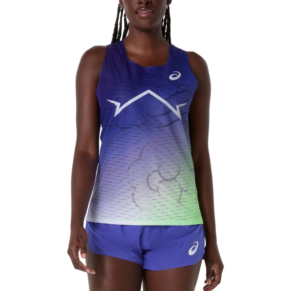 Women's Running Tank ASICS Metaspeed Tank  Cobalt Burst 2092A533415