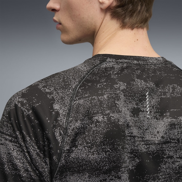 Puma Velocity AOP Camiseta - Black