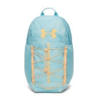 Under Armour Hustle Sport 6.0 Backpack - Blue Haze/Orange Bloc