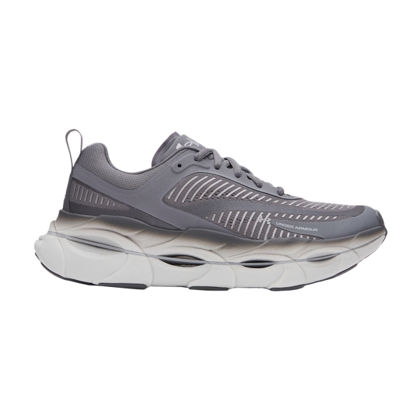 Men's Performance Running Shoes Under Armour Halo Racer  Castlerock/Metallic Silver 60076390025