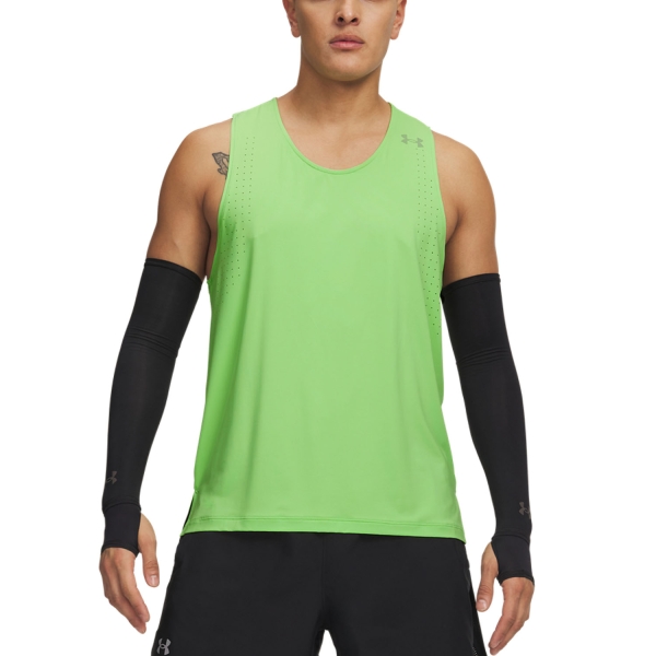 Men's Running Tank Under Armour Velociti Pro Tank  Lumos Lime 60095050712