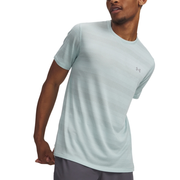 Men's Running T-Shirt Under Armour Velociti TShirt  Refresh Mint 60095170703