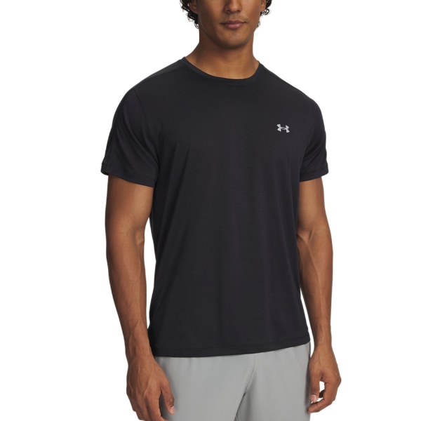 Men's Running T-Shirt Under Armour Velociti Reflect TShirt  Black 60095180001