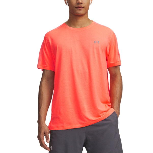 Men's Running T-Shirt Under Armour Velociti Reflect TShirt  Electric Tangerine 60095180824