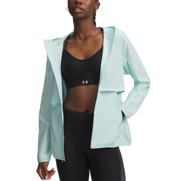 Women's Running Jacket Under Armour Velociti Pro Storm Jacket  Refresh Mint 60095420703