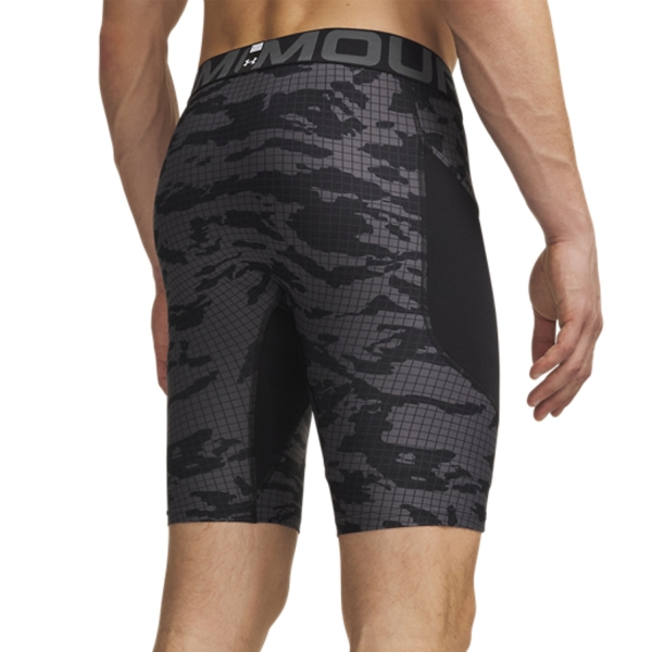 Under Armour HeatGear Printed Short Tights - Black