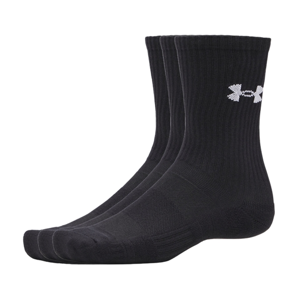 Socks Under Armour Performance Crew x 3 Socks  Ultimate Black/White 60096850008