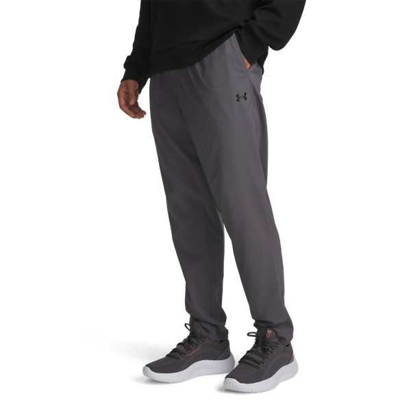 Men's Training Tights and Pants Under Armour Vanish Club Pants  Castlerock/Ultimate Black 60106060025