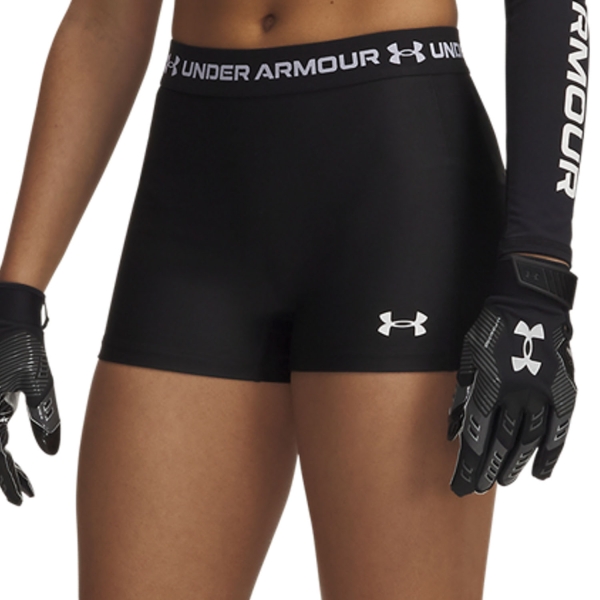 Women's Fitness & Training Short Under Armour HeatGear Pro 3in Shorts  Ultimate Black/White 60107250008