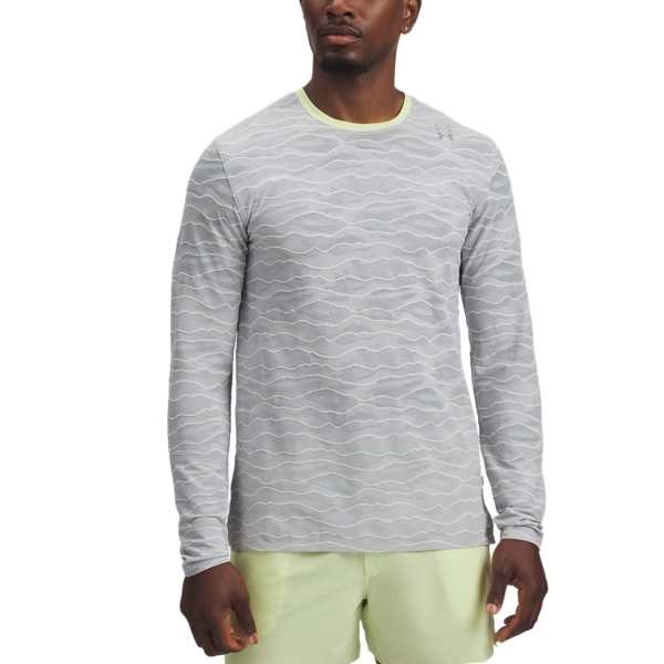 Men's Running Shirt Under Armour Halo Shirt  Summit White 60110550110