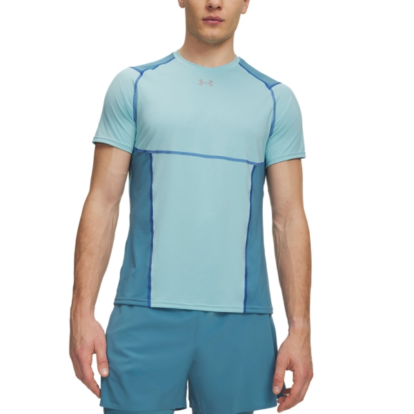 Men's Training T-Shirt Under Armour HeatGear Elite TShirt  Blue Haze 60153790425