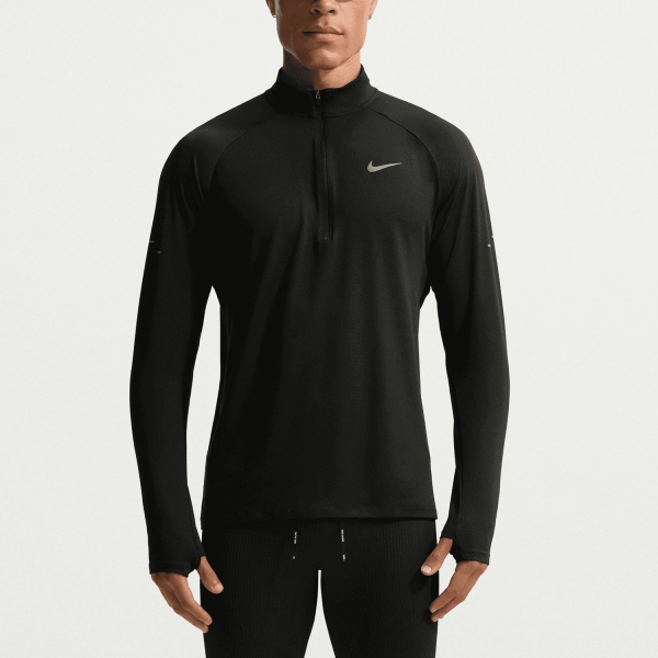 Men's Running Shirt Nike Stride Realtree Shirt  Black/Reflective Silver IO8315010