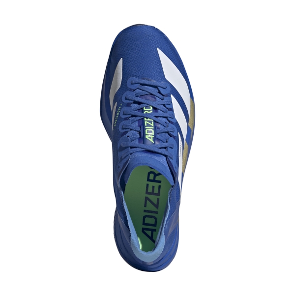 adidas ADIZERO adios Pro 4 - Blue/FTWR White/Lime Burst