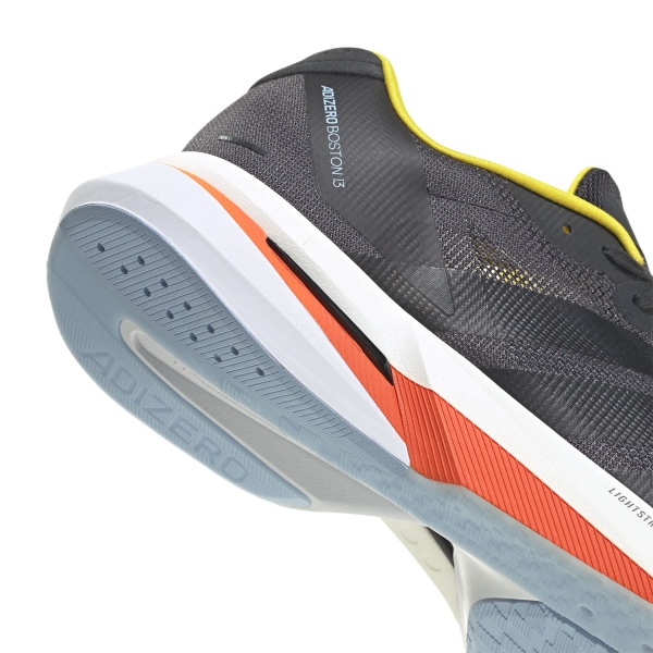 adidas ADIZERO Boston 13 - Carbon/Core Black/Impact Orange