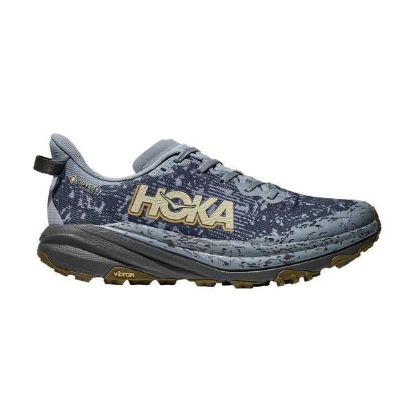 Men's Trail Running Shoes Hoka Speedgoat 6 GTX  Washed Blue/Asphalt Grey 1155150WLSP