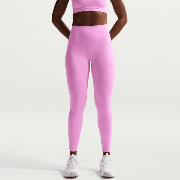 Women's Fitness & Training Pants and Tights Nike One Logo 7/8 Tights  Light Magenta/White IO0579503