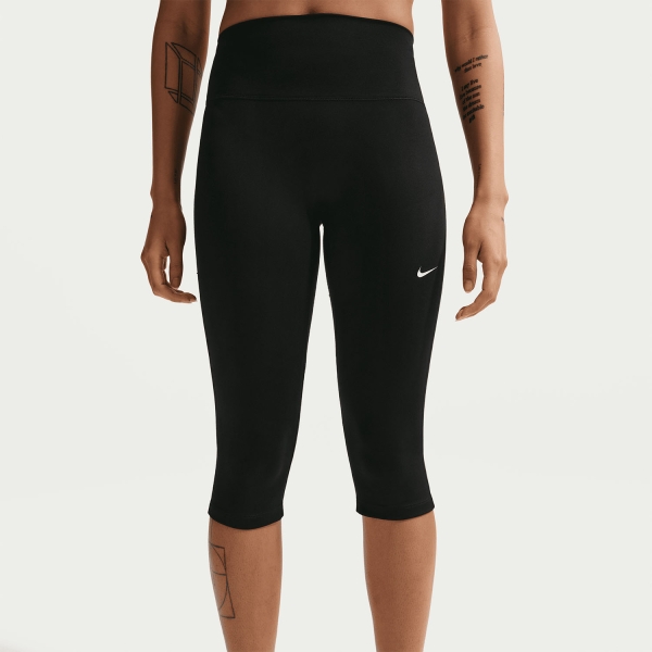 Women's Fitness & Training Pants and Tights Nike One Capri Tights  Black/White IO1281010