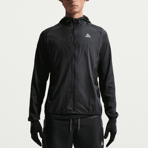 Men's Trail Running Jackets Nike ACG Aireez Jacket  Black/Summit White IO9701010
