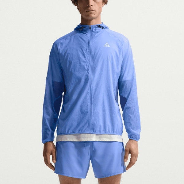 Men's Trail Running Jackets Nike ACG Aireez Jacket  Royal Pulse/Persian Violet/Summit White IO9701494