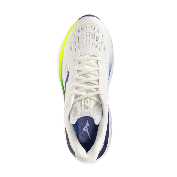 Mizuno Wave Sky 9 - Snow White/Surf The Web/Lightning Yellow