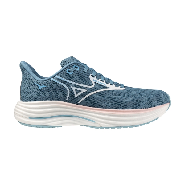 Women's Neutral Running Shoes Mizuno Wave Rider 29  Larkspur/White/Pinkesque J1GD250376