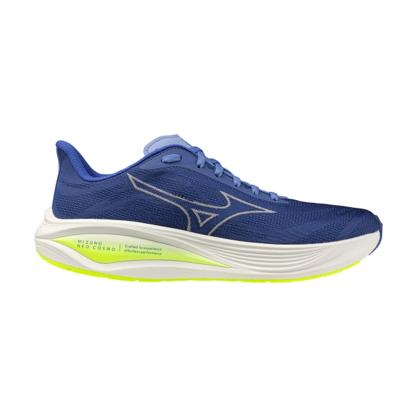 Women's Neutral Running Shoes Mizuno Neo Cosmo  Dazzling Blue/White/Lightning Yellow J1GD251071