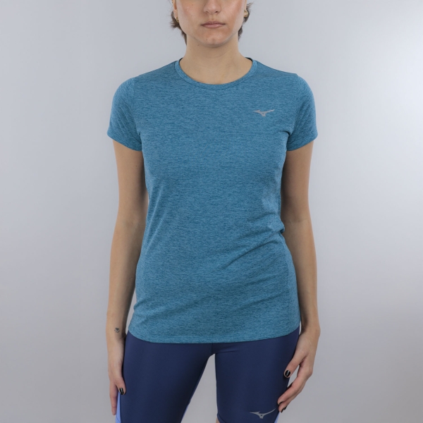 Women's Running T-Shirts Mizuno Impulse Core TShirt  Larkspur J2GAC22130