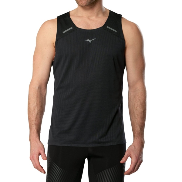 Men's Running Tank Mizuno Tech Light Tank  Black J2GAD00009