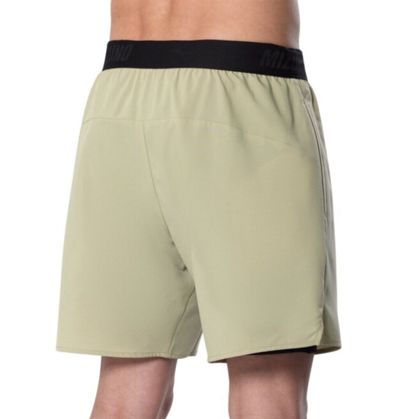 Mizuno Core Pro 2 in 1 7.5in Shorts - Elm