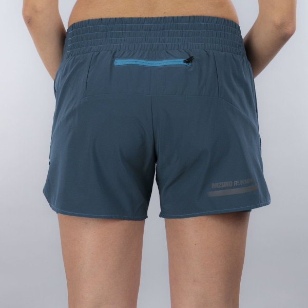 Mizuno Active 2 in 1 4.5in Shorts - Larkspur