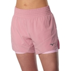 Mizuno Active 2 in 1 4.5in Shorts - Rose Elegance