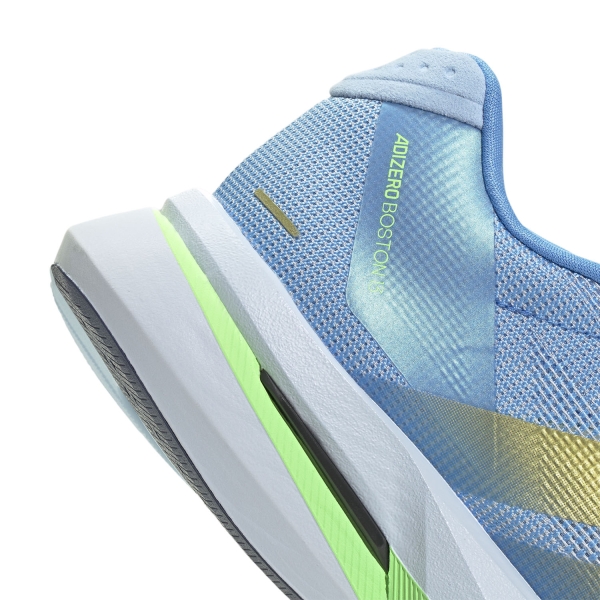 adidas ADIZERO Boston 13 - Blue Burst/Gold Metallic/Glow Blue