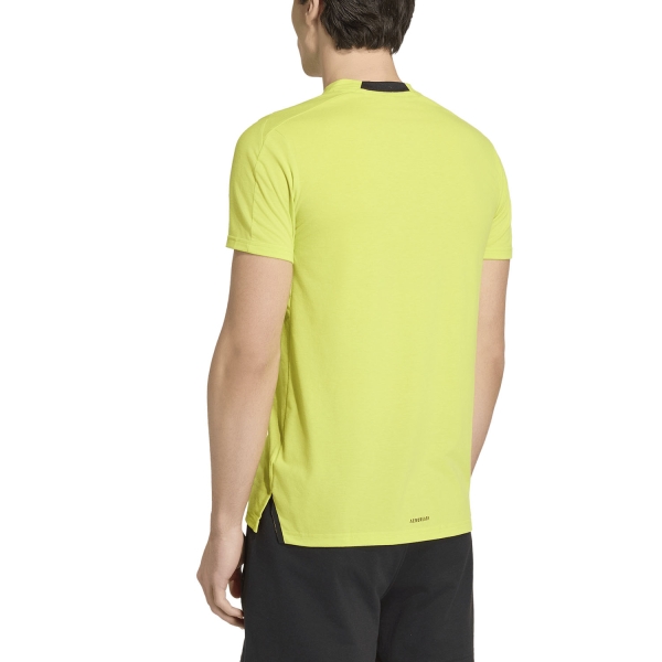 adidas D4T AEROREADY T-Shirt - Semi Solar Yellow