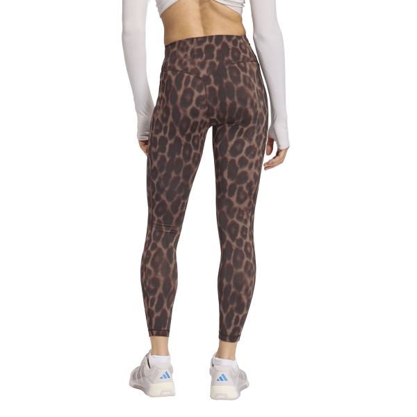 adidas Optime Power 7/8 Tights - Black/Earth Strata