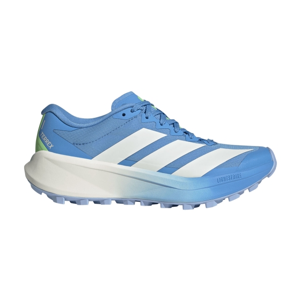 Women's Trail Running Shoes adidas Terrex Agravic 4  Blue Burst/Off White/Lime Burst KJ1292