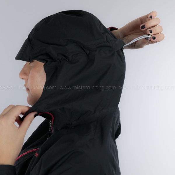 La Sportiva Pocketshell Giacca - Black/Hibiscus