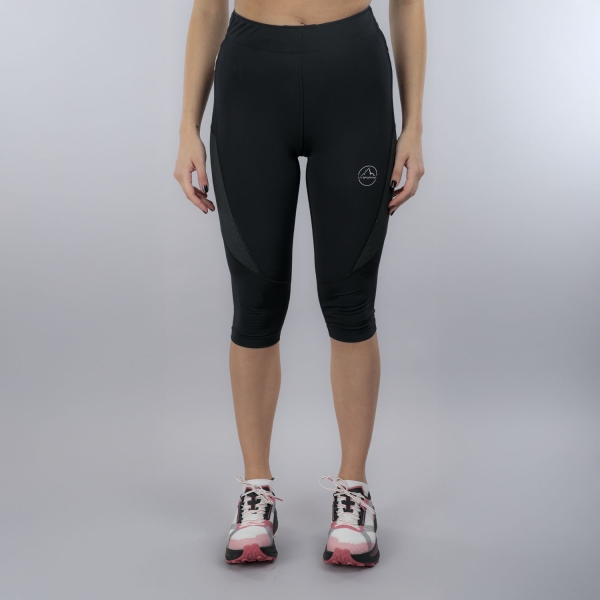 Pantaloni e Tights Trail Running Donna La Sportiva Triumph 3/4 Tights  Black ZARG016K00K00