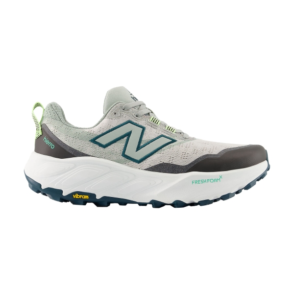 Men's Trail Running Shoes New Balance Fresh Foam X Hierro v9  Grey Matter/Medusa Green MHIER8R9