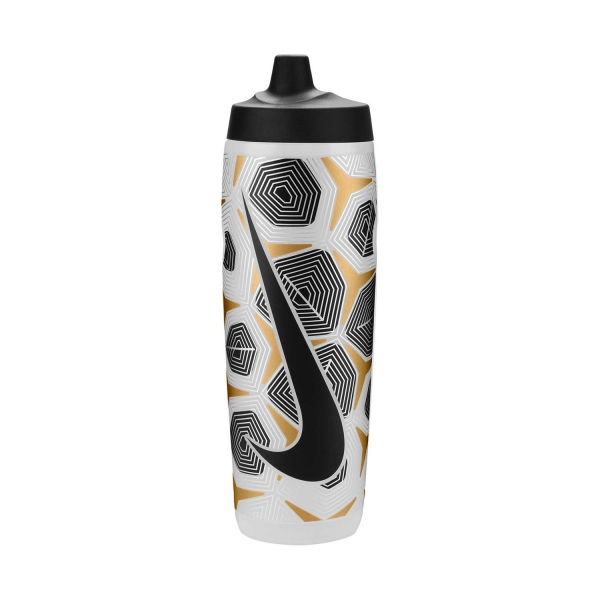 Water Bottle Nike Refuel 700 ml Water Bottle  Clear/Black/Flat Gold/Flat Silver N.100.9956.934.24