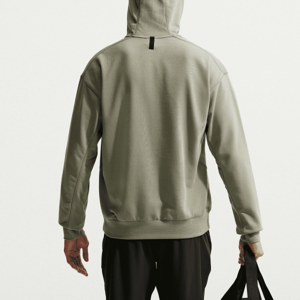 Nike Pro Dri-FIT Felpa - Light Army/Light Liquid Lime