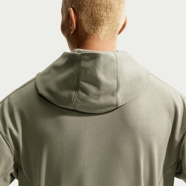Nike Pro Dri-FIT Felpa - Light Army/Light Liquid Lime