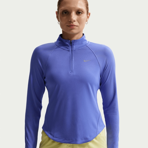 Nike Tempo Flash Camisa - Sapphire/Black/White/Reflective Silver