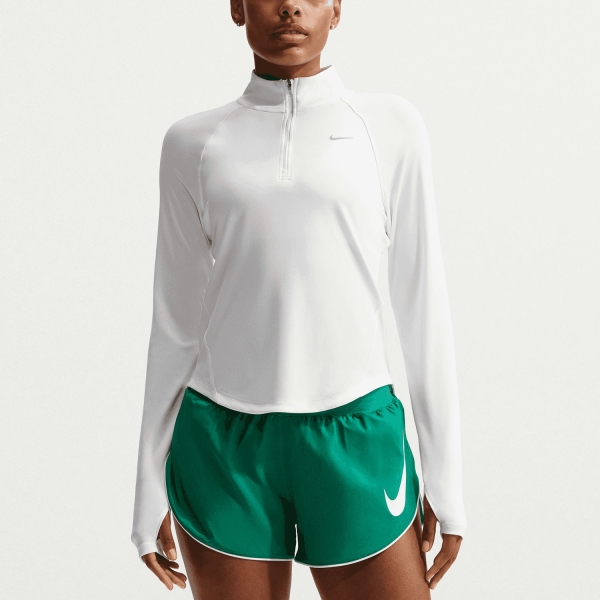 Women's Running Shirt Nike Tempo Swoosh Shirt  White/Black HV2842100