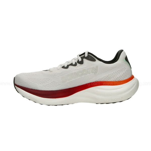 Saucony Ride 19 - White/Crimson