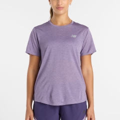 New Balance Athletics T-Shirt - Candied Violet Heather