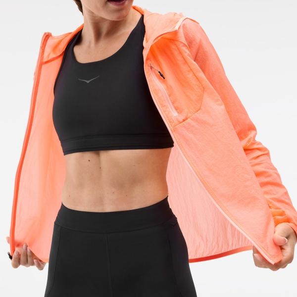 Hoka Skyflow Chaqueta - Neon Cantaloupe