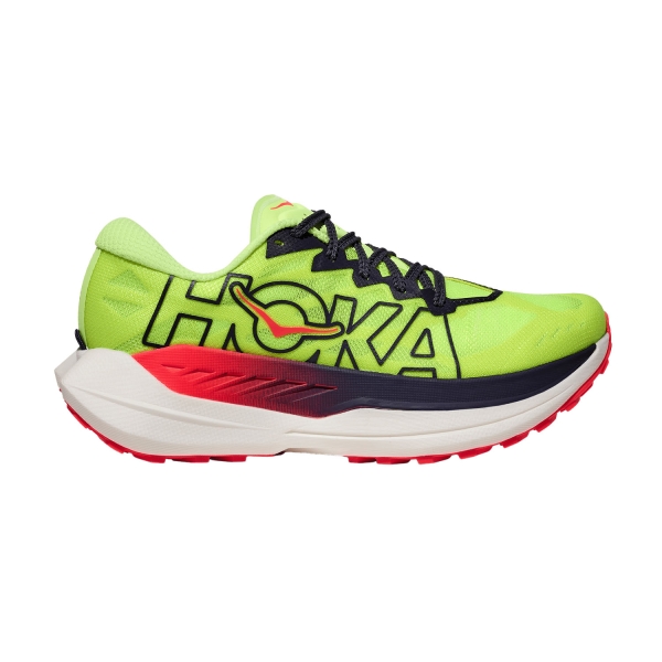Women's Trail Running Shoes Hoka Rocket X Trail  Neon Yuzu/Neon Flame 1176331NZN