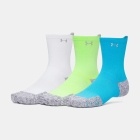 Under Armour ArmourDry Cushion x 3 Socks - Capri/White/Reflective