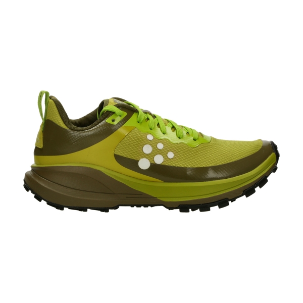 Men's Trail Running Shoes Craft Pure Trail X  Roots/Contrast Green 1915202ROCGR