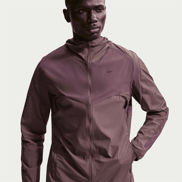 Nike Stride Plus Jacket - Dark Wine/Tattoo/Burgundy Crush/Black Reflective